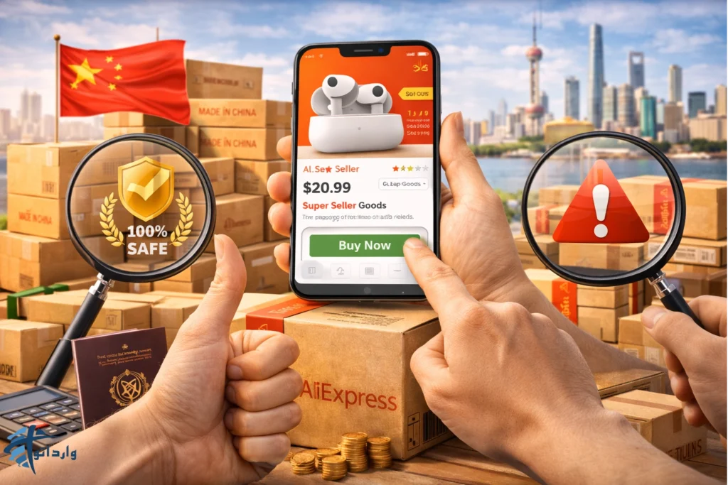 آموزش انتخاب محصول و فروشنده برای خرید ارزان چین