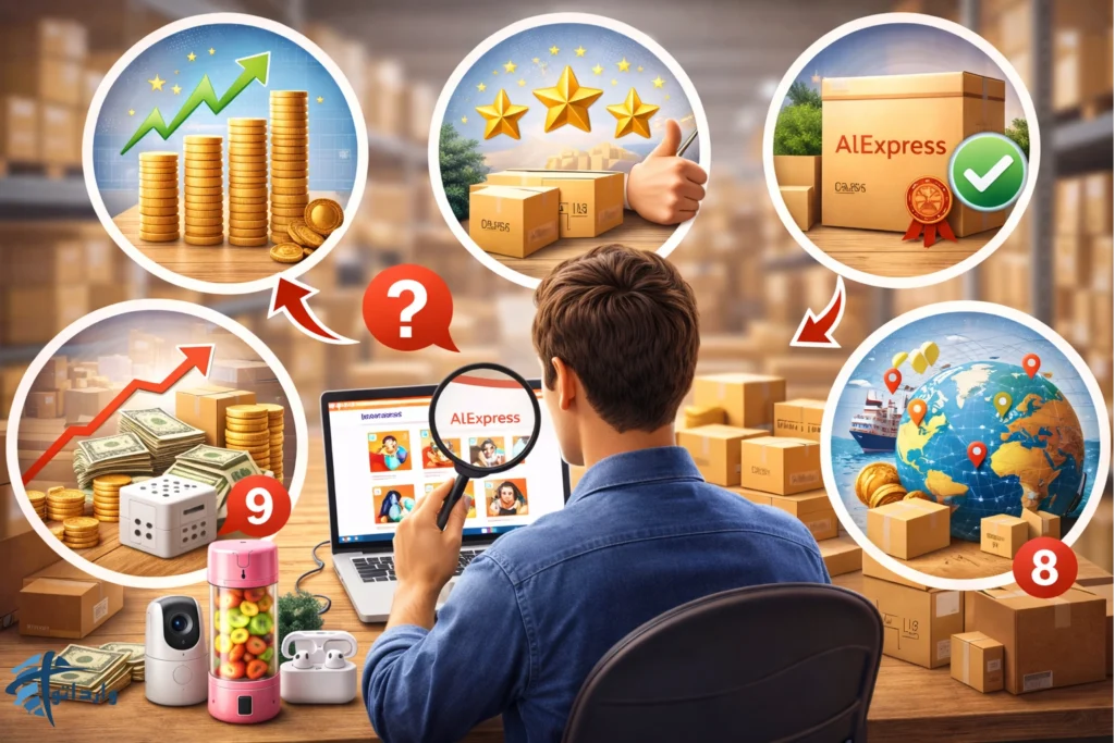 معیارهای انتخاب بهترین کالا برای واردات از علی‌اکسپرس