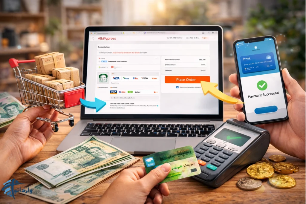 آموزش گامبهگام پرداخت در AliExpress