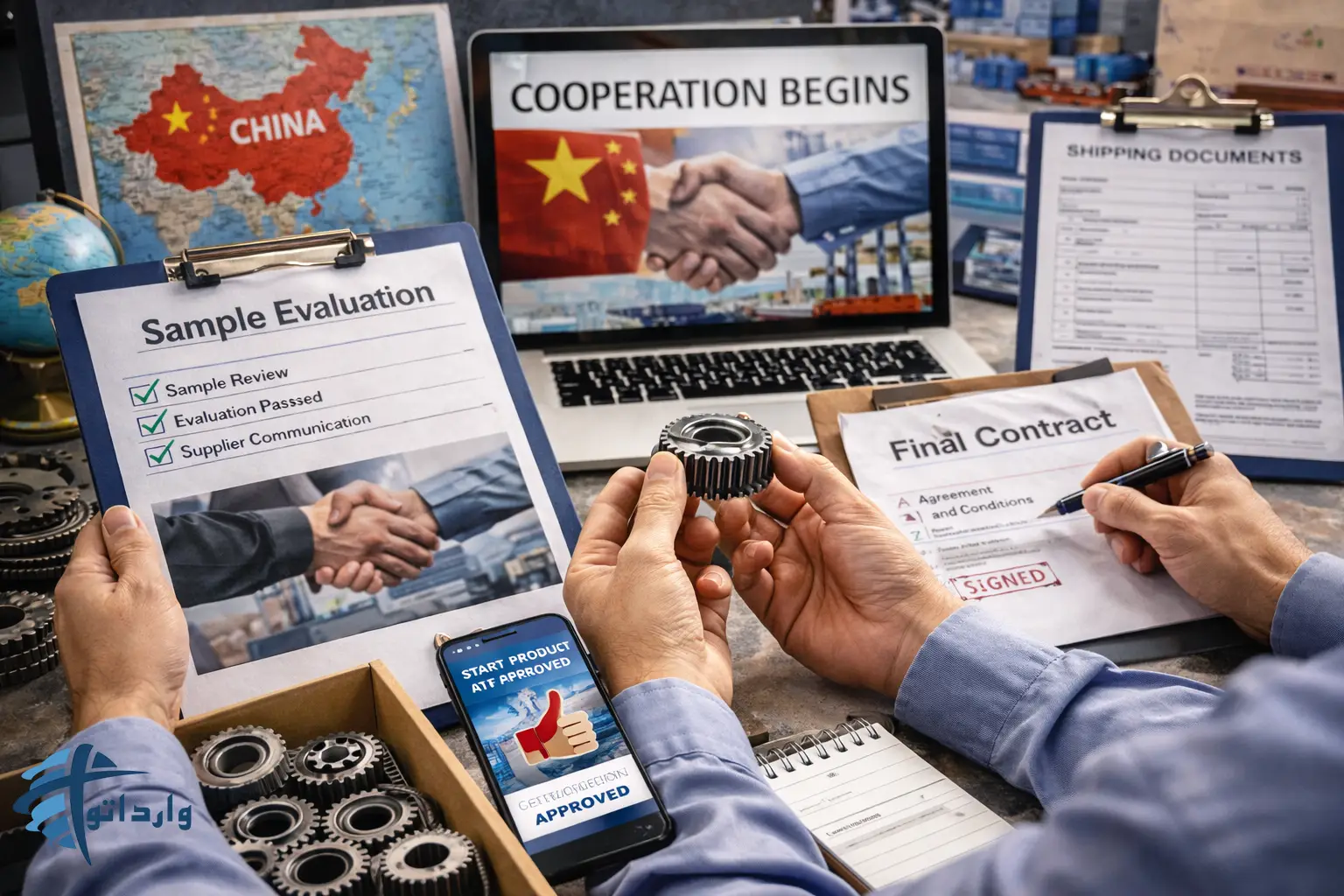 مراحل پیدا کردن تامین‌کنندگان معتبر لوازم یدکی خودرو از چین