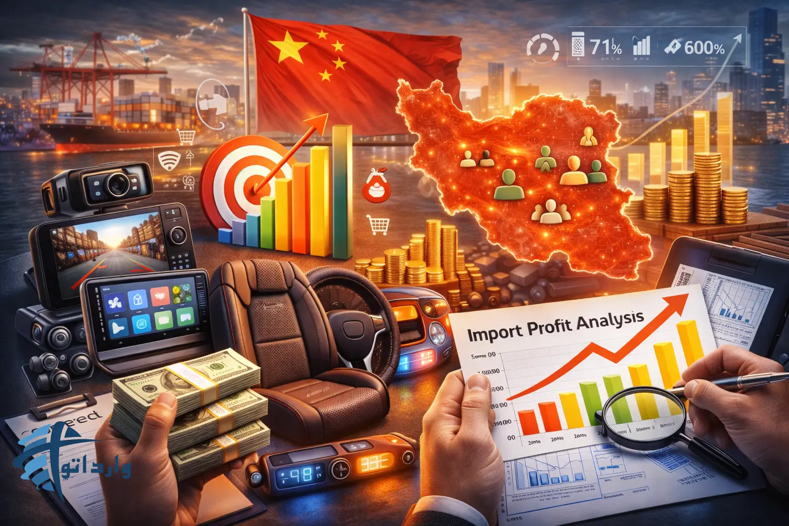 پرفروش ترین لوازم جانبی خودرو برای واردات از چین