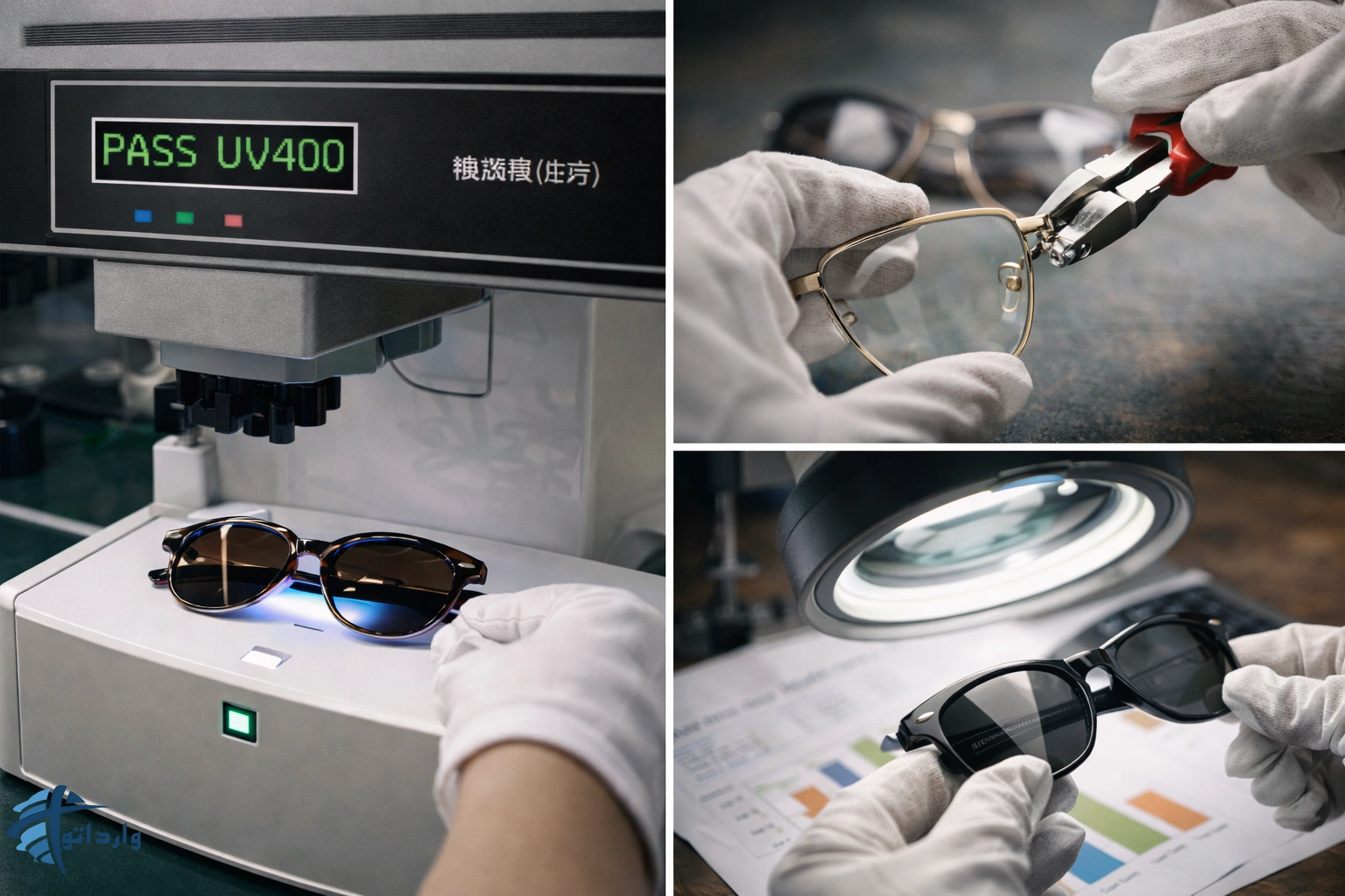 چک‌لیست کنترل کیفیت عینک