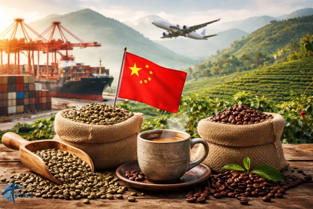 واردات قهوه از چین