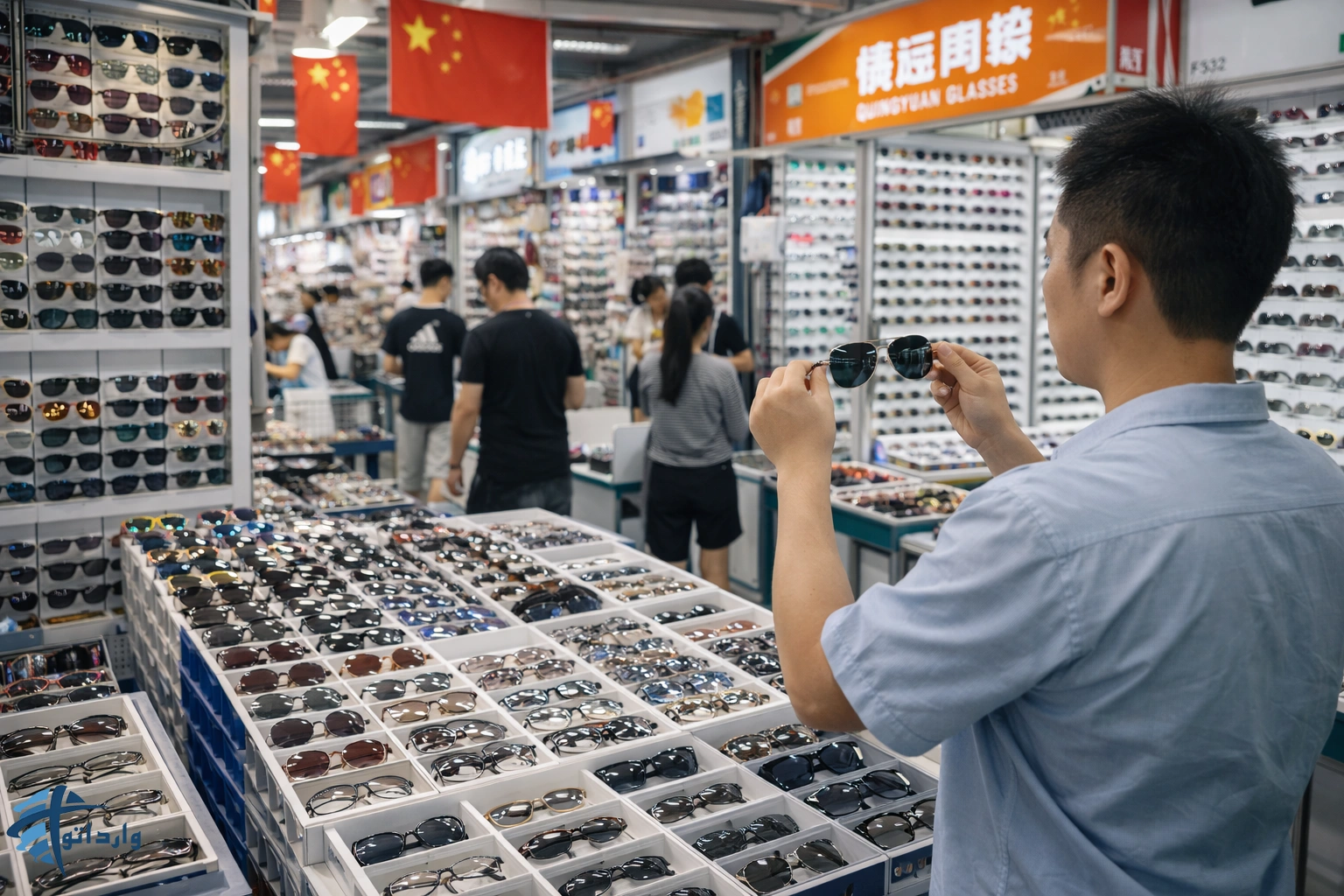 بازار عینک گوانگجو چین