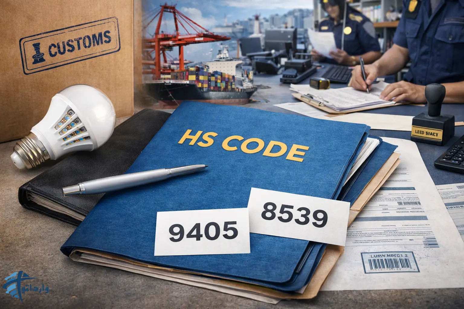 تعرفه گمرکی و کد HS لوازم روشنایی