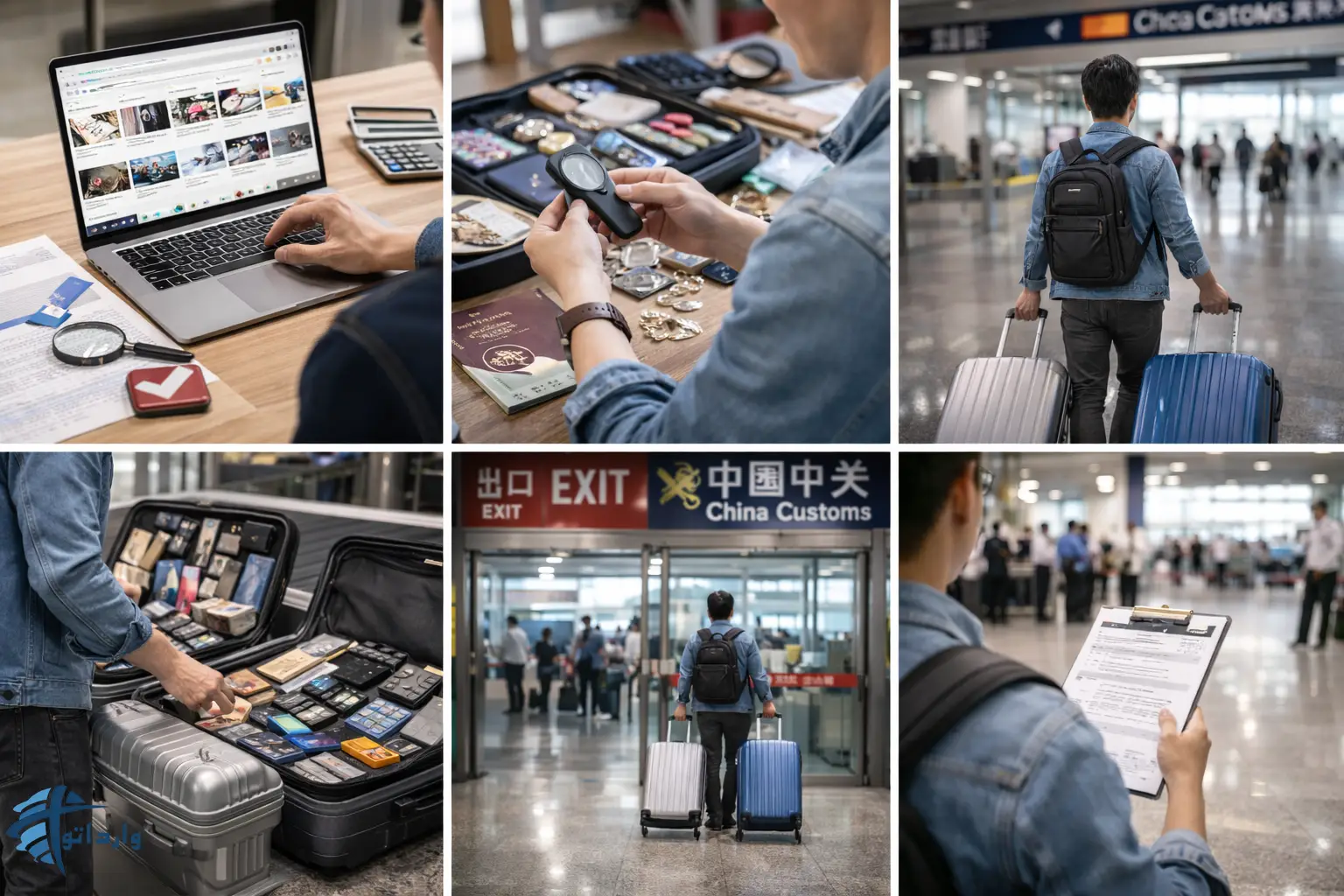 مراحل عملی واردات چمدانی و خرد از چین