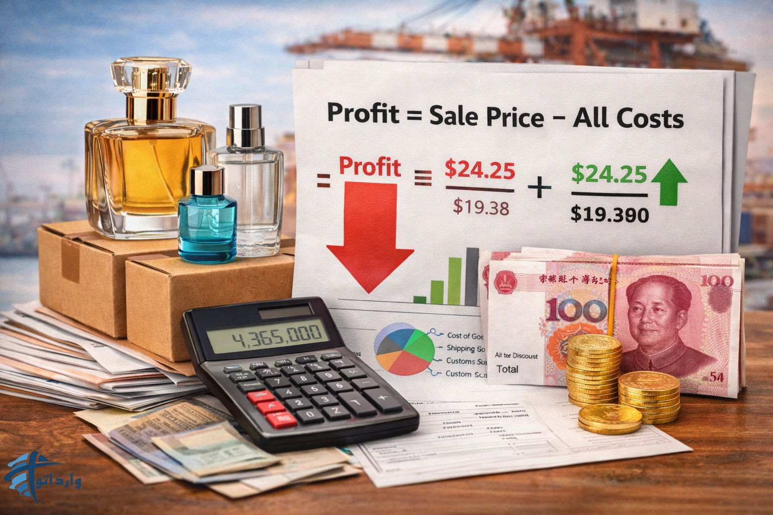 سود واقعی واردات عطر از چین