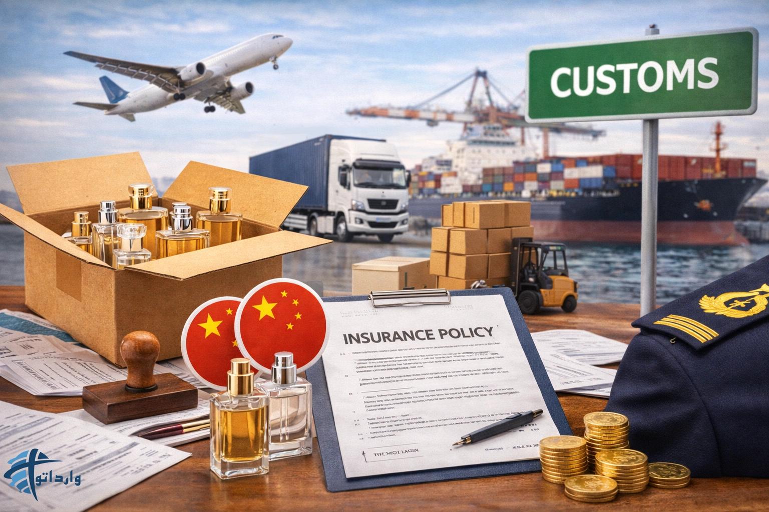 حمل‌ونقل عطر از چین