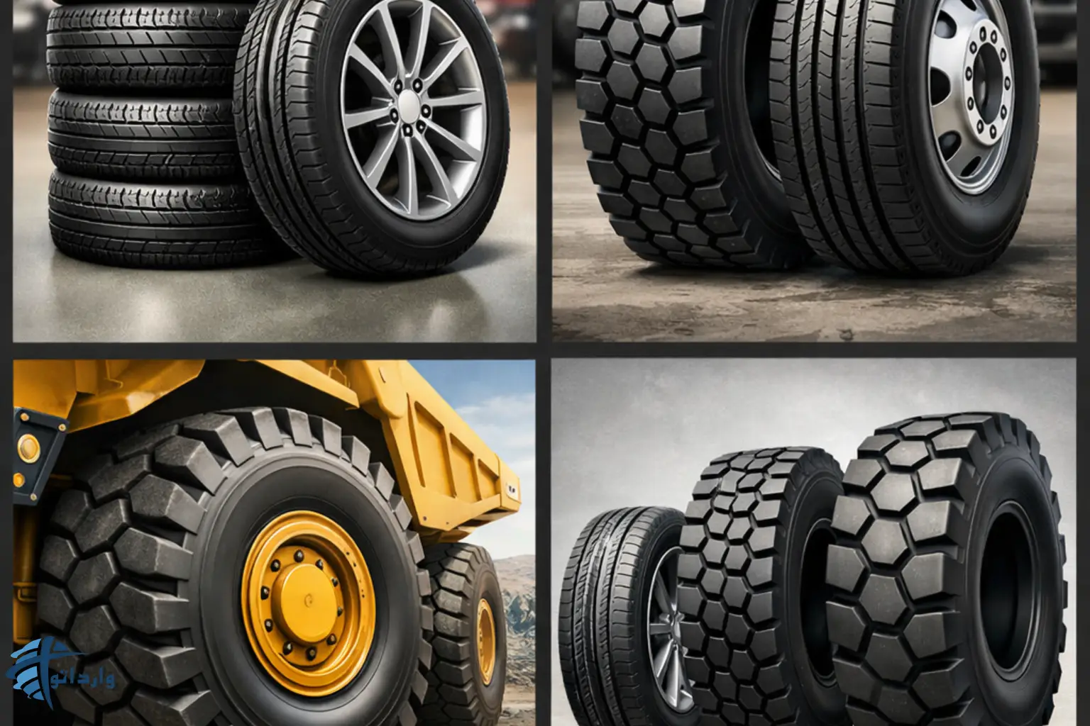 انواع لاستیک قابل واردات از چین