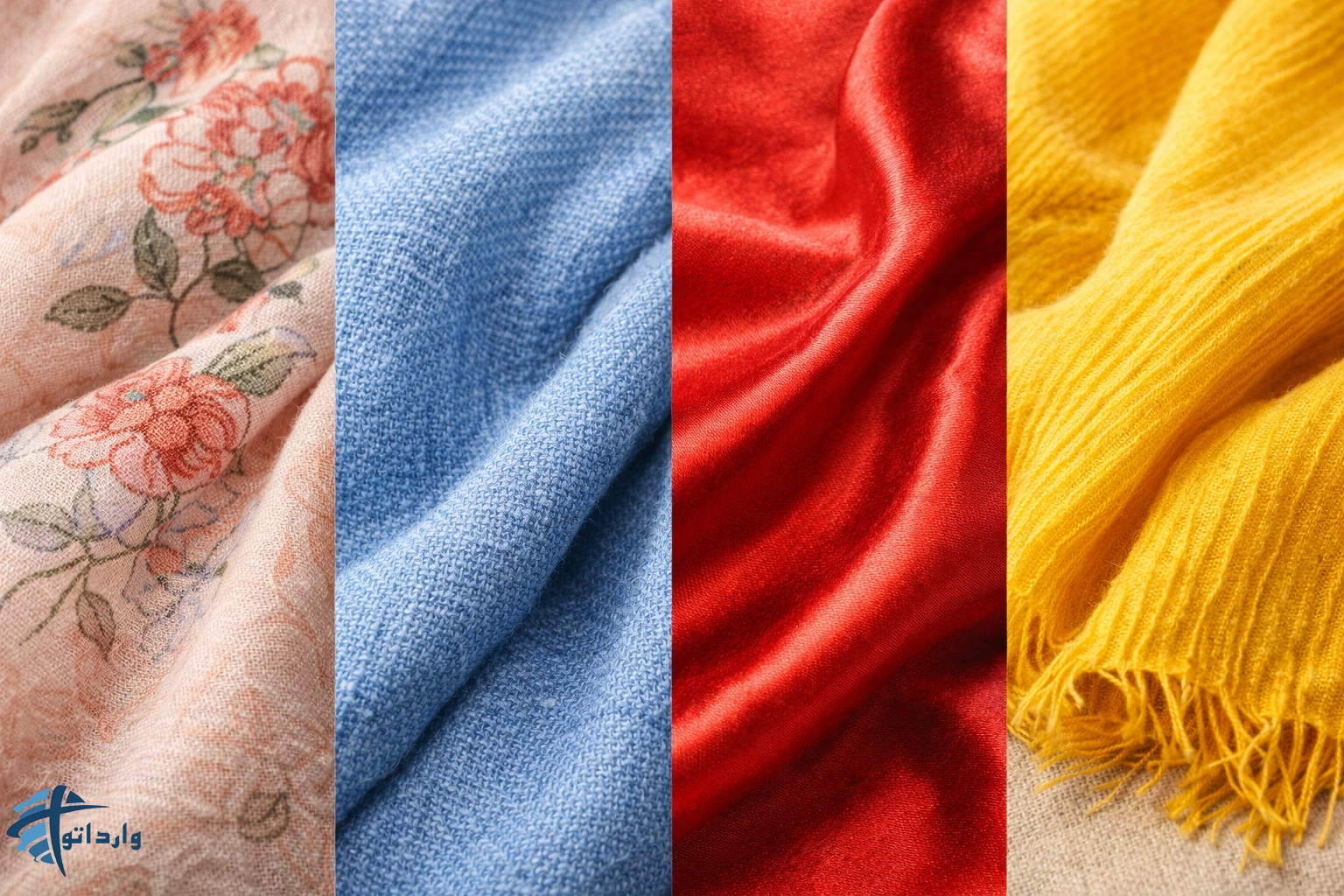 انواع روسری قابل واردات از چین