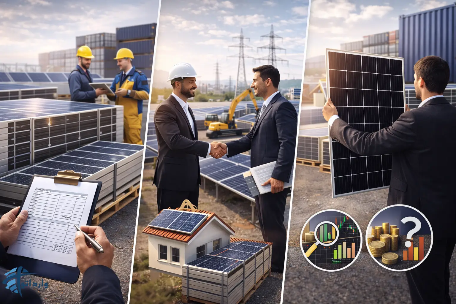 ورود به بازار واردات پنل خورشیدی از چین