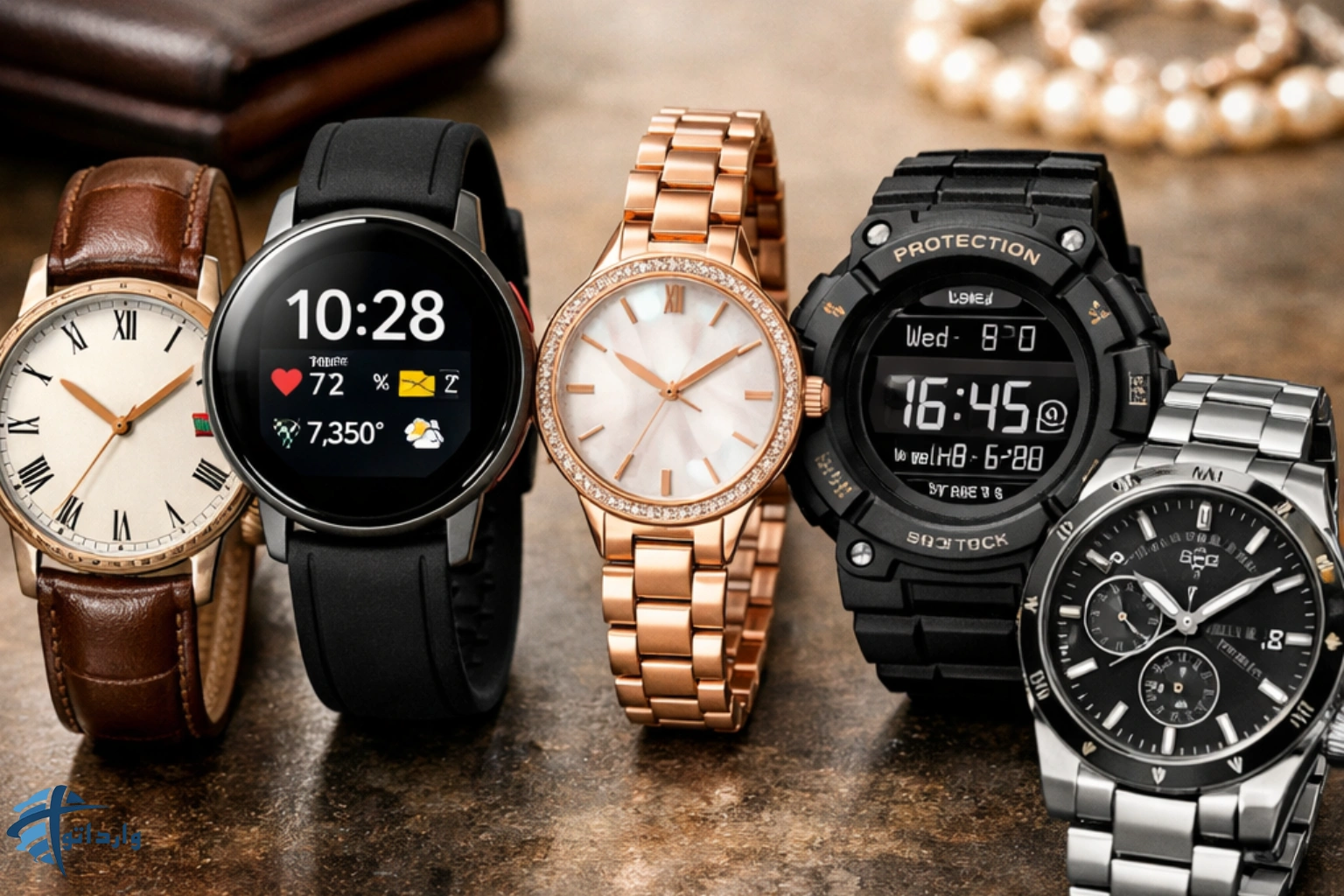 انواع مدلهای واردات ساعت از چین