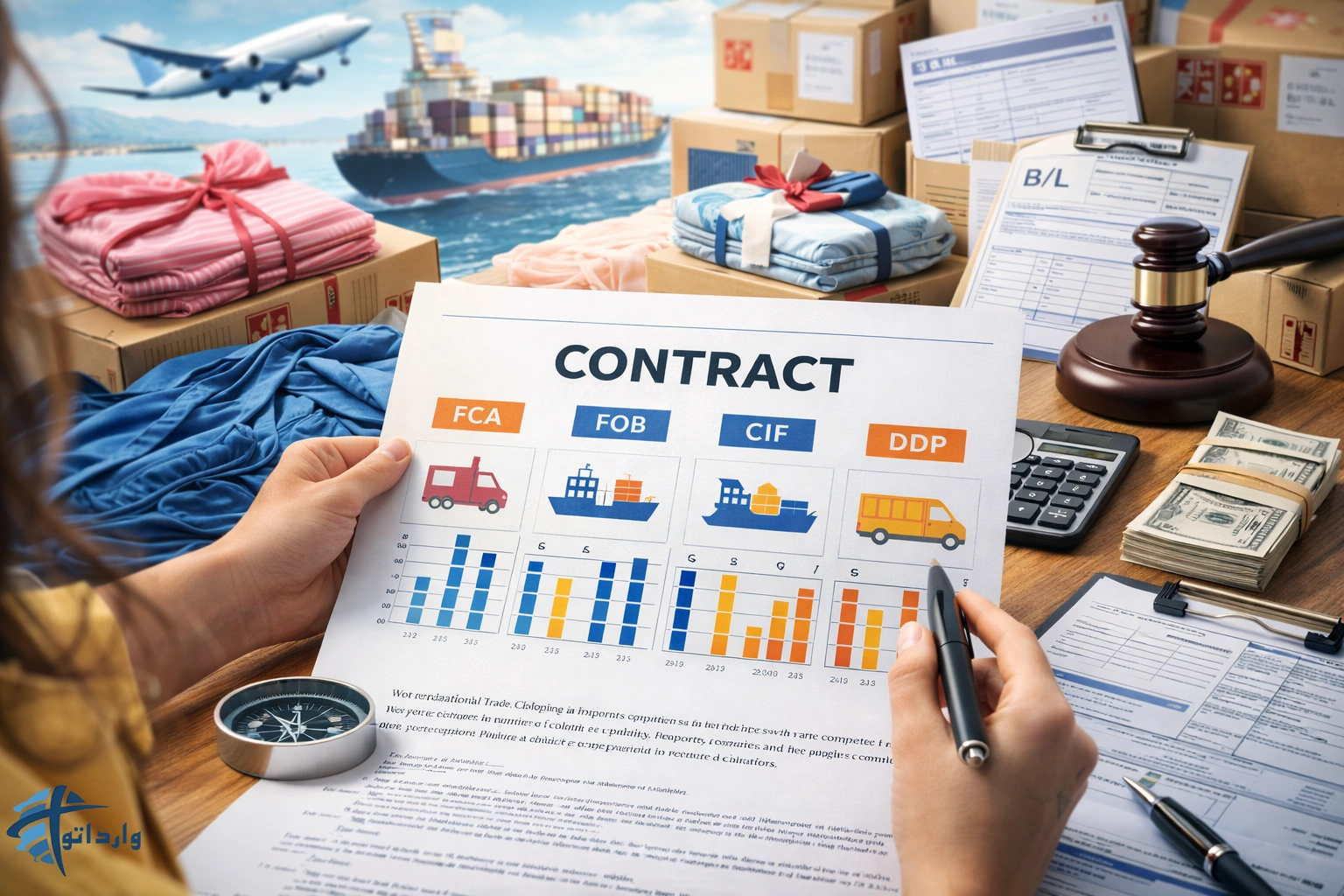 قراردادها در واردات پوشاک