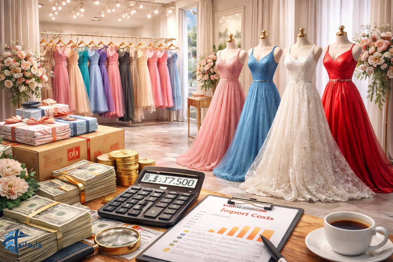 هزینه واردات لباس زنانه از چین