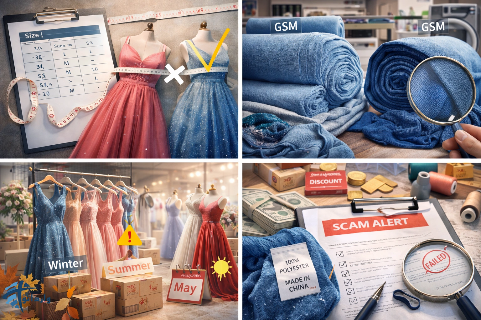  ریسک‌های خاص واردات لباس زنانه