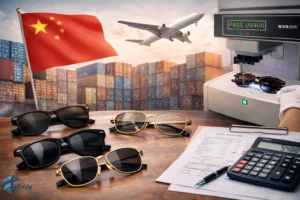 واردات عینک از چین