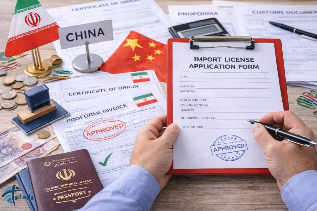 ثبت سفارش، مجوزها و مدارک لازم در ایران