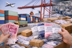 واردات جوراب از چین