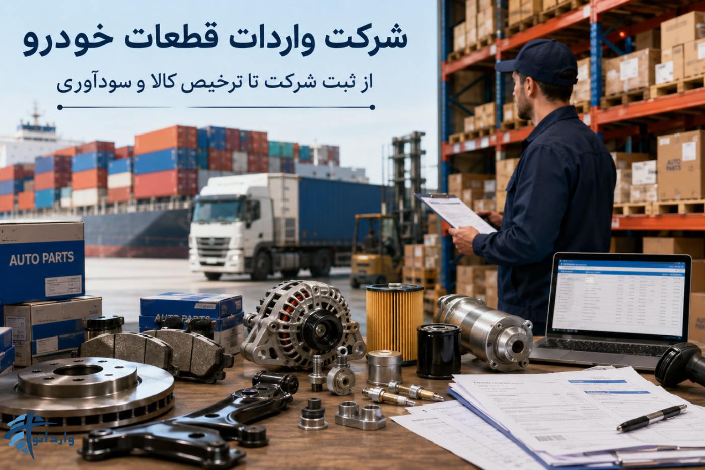شرکت واردات قطعات خودرو