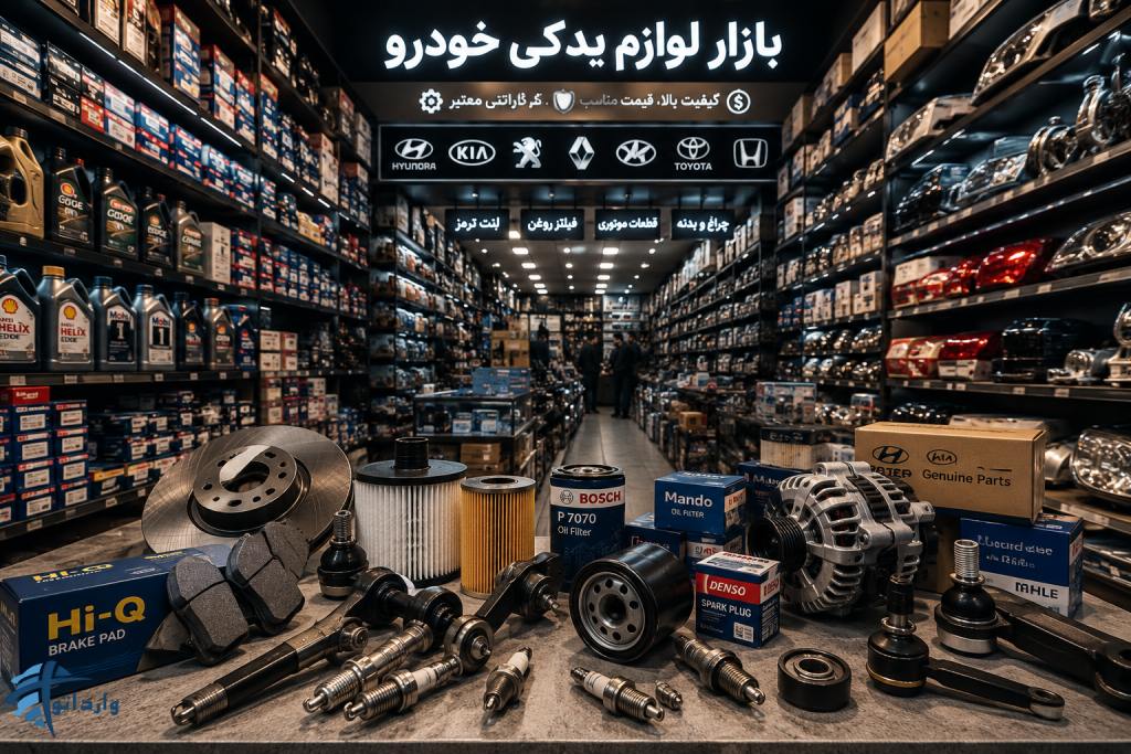 مراکز اصلی بازار قطعات خودرو در ایران
