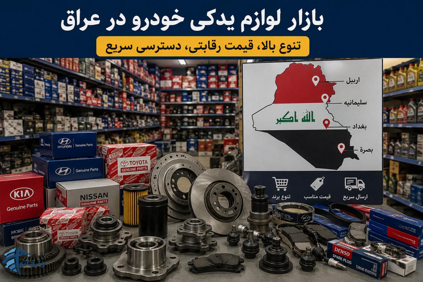 بازار لوازم یدکی در عراق
