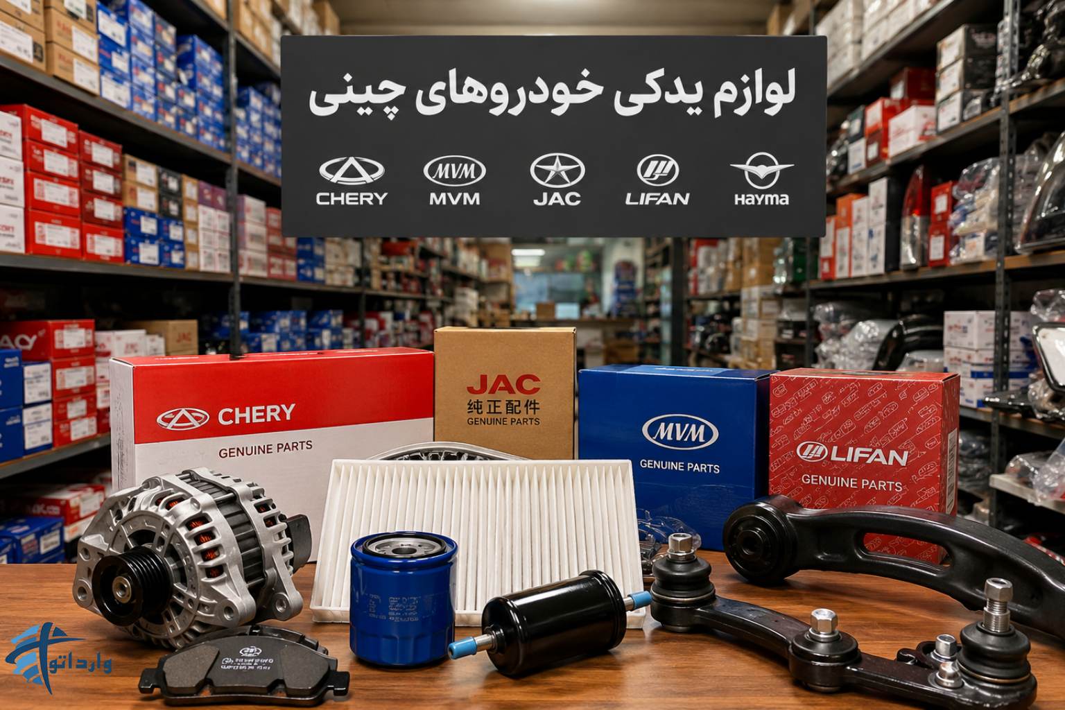 لوازم یدکی خودروهای چینی